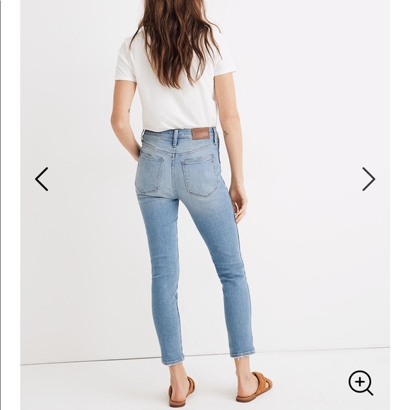 NWT Madewell High Rise Skinny Jeans - Picture 3 of 5